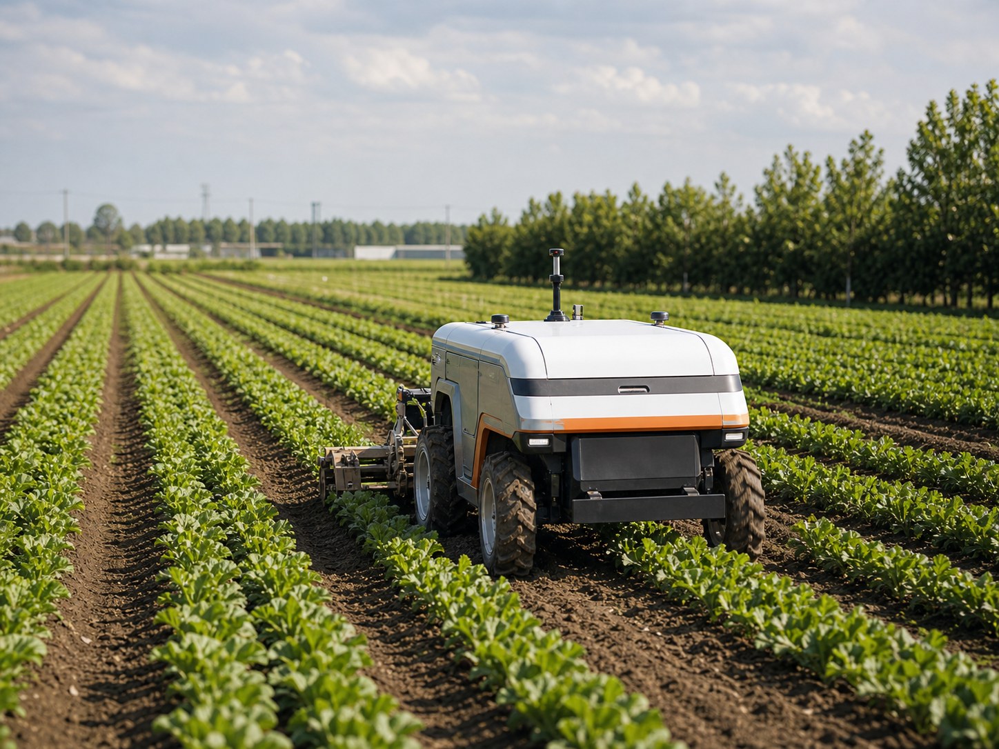 Autonomous agricultural machine
